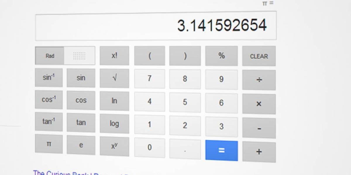 Google agrega una calculadora a los resultados de búsqueda