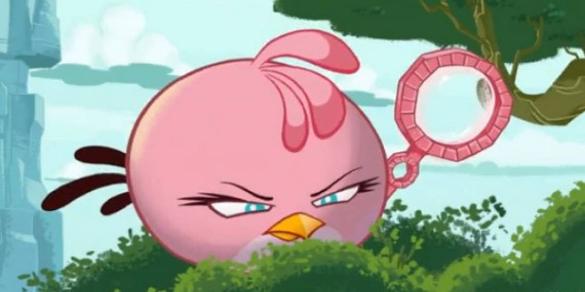 PinkBird pone la nota femenina en la lucha contra los cerdos en Angry Birds