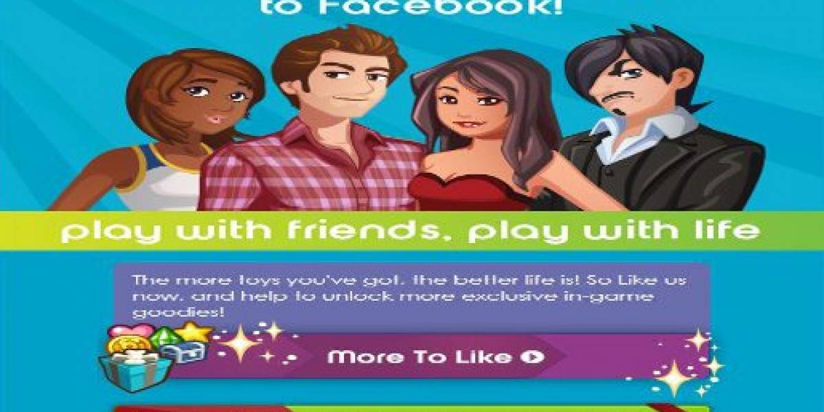 Conéctate con tus contactos de Facebook a través de Los Sims
