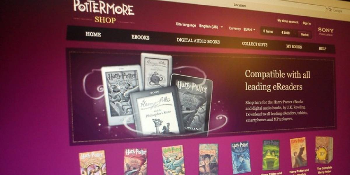 Ya puedes leer eBooks de Harry Potter en dispositivos móviles
