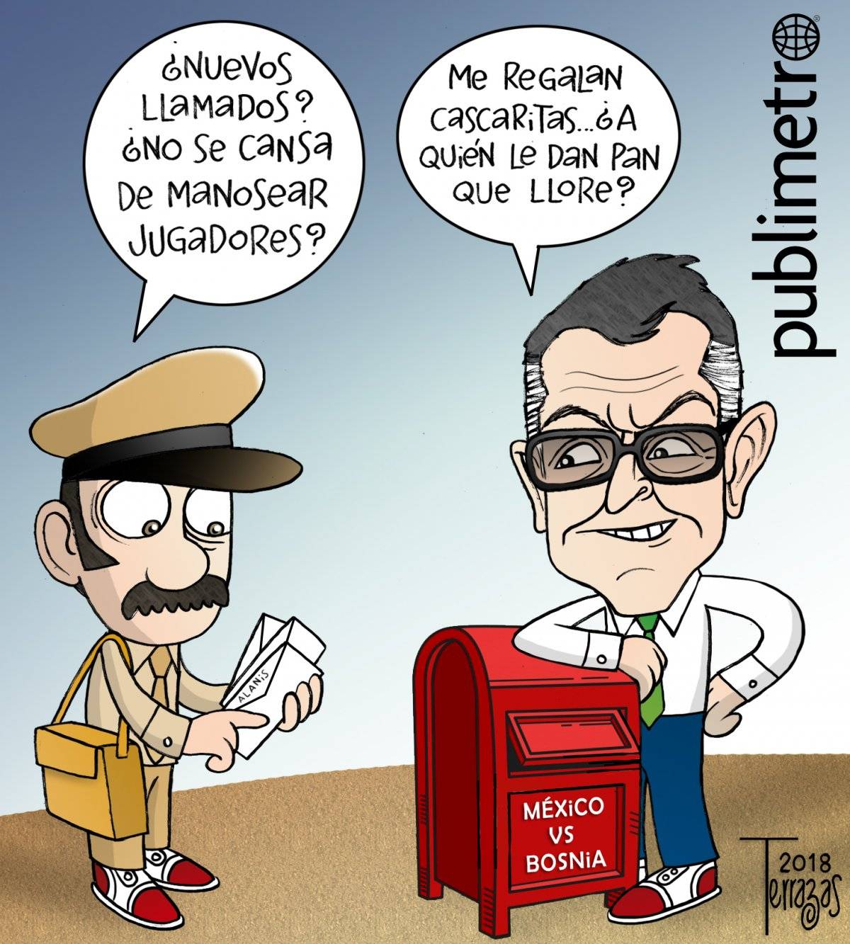 El humor de Terrazas