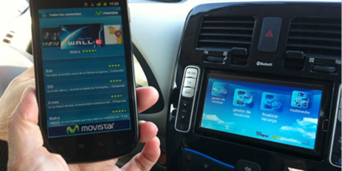 España: Un cable para recargar baterías y descargar contenido multimedia en coches eléctricos