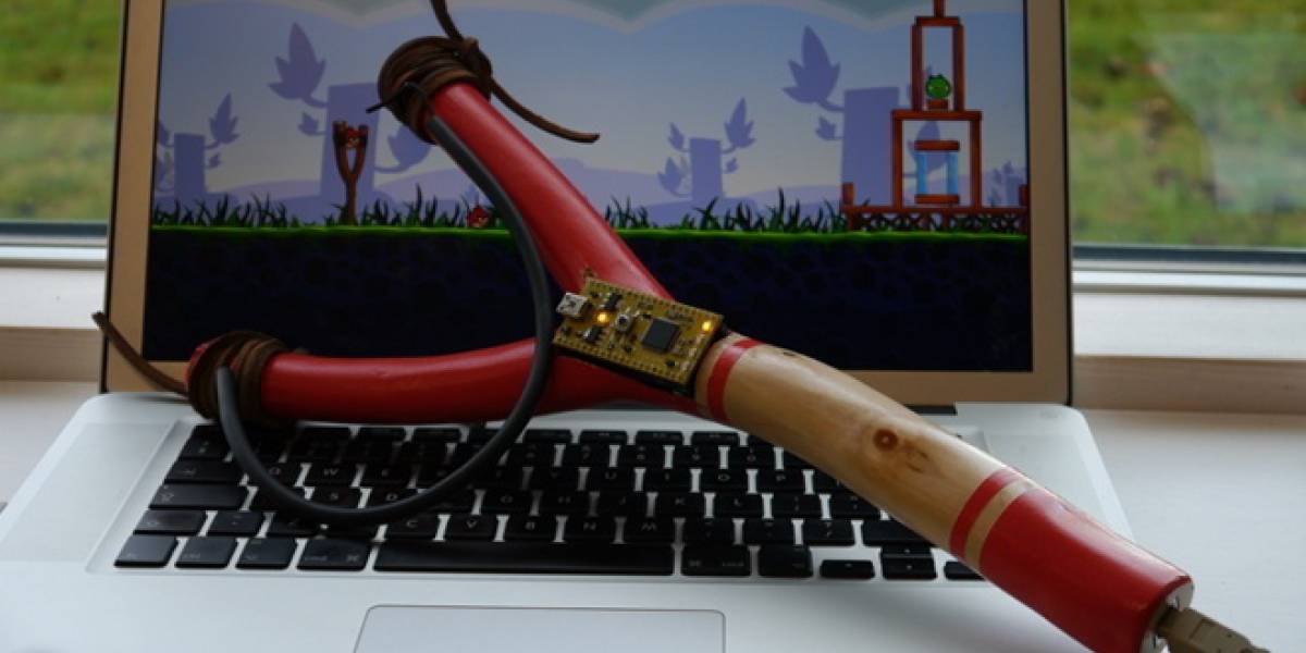 Avienta a los Angry Birds con una resortera de verdad