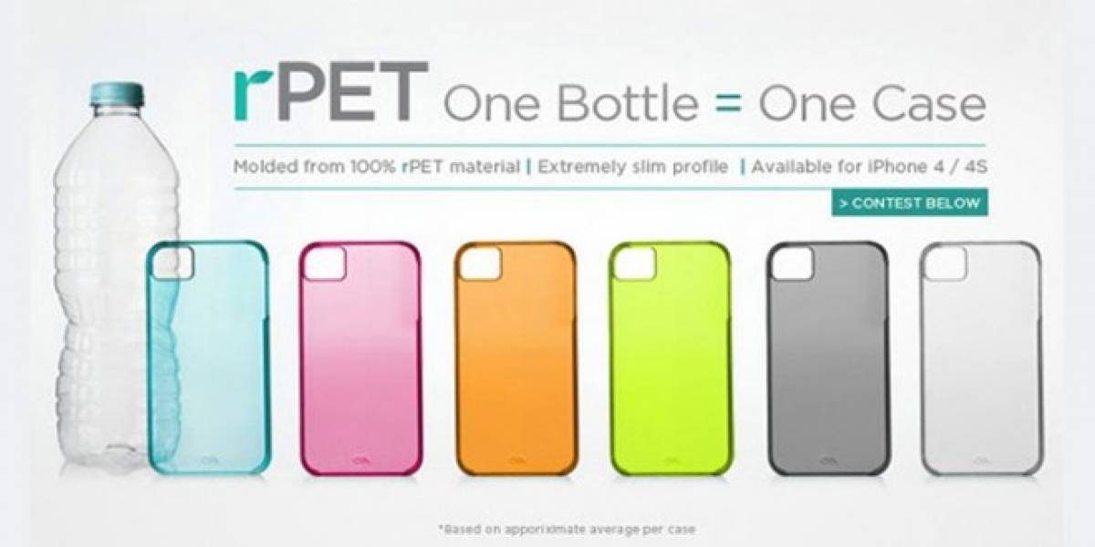 ¿Qué te parecen estas carcasas de plástico reciclado para tu iPhone 4/4S?