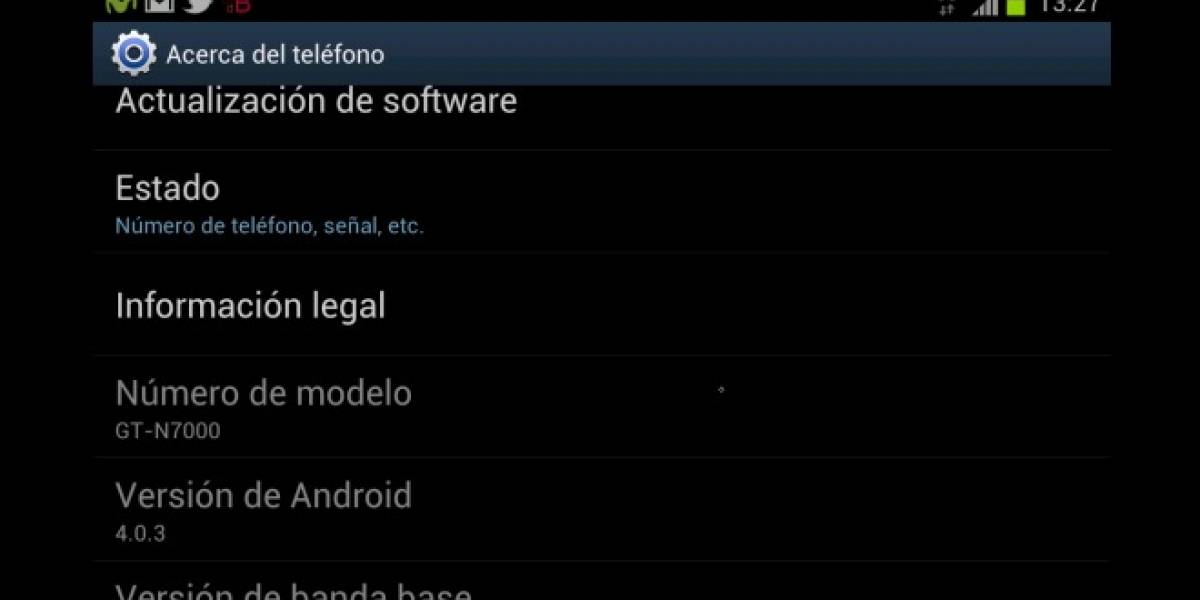W Tip: Instala Ice Cream Sandwich oficial en tu Samsung Galaxy Note
