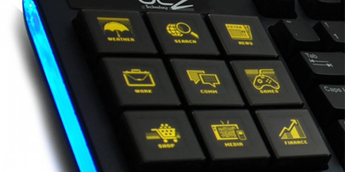 Teclado OLED OCZ Sabre