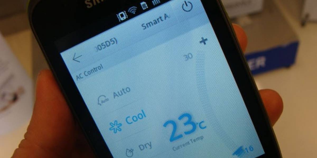 Tu móvil es el mando del aire acondicionado con WiFi integrado de Samsung