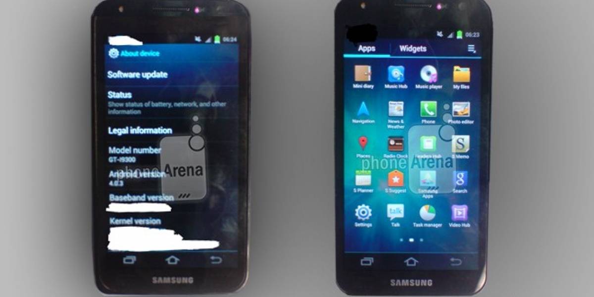 Se filtra una nueva imagen que podría ser del Samsung Galaxy S III
