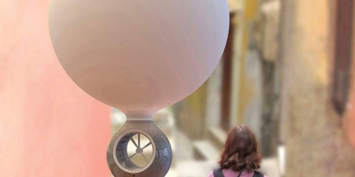 Concepto: Un robot volador que graba tus vacaciones