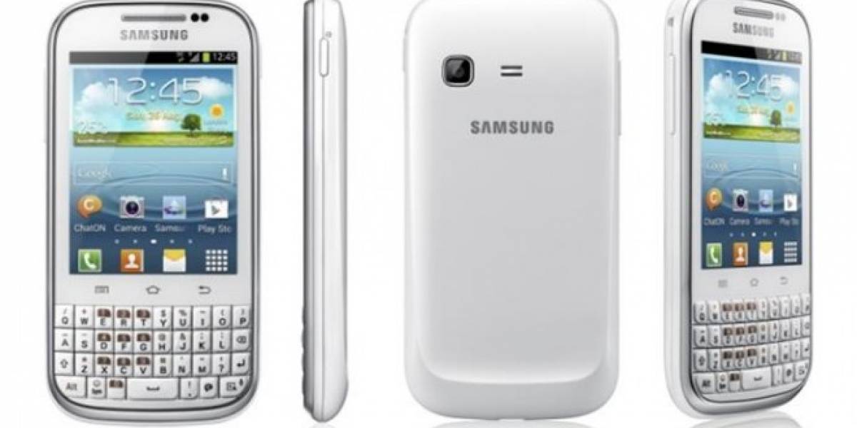 Samsung Galaxy Chat: QWERTY y Android 4.0 en un empaque conveniente