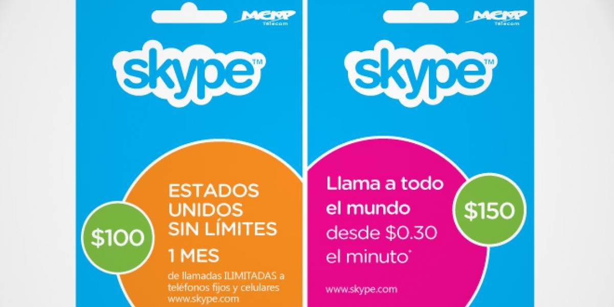 Skype venderá tarjetas de prepago en México