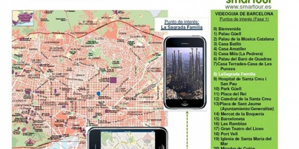 Barcelona tendrá su videoguía Smartour para móviles