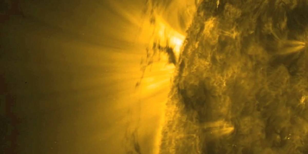 La NASA capta un tornado solar que alcanzaría los 483.000 kilómetros por hora