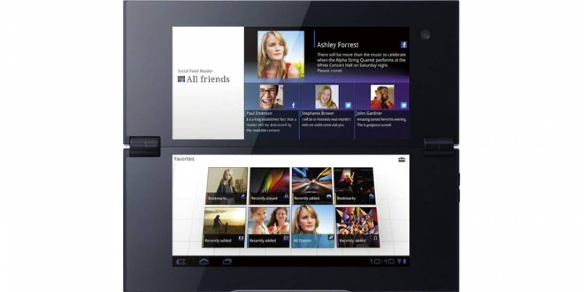 La Sony Tablet P empezará a recibir Ice Cream Sandwich en unos días