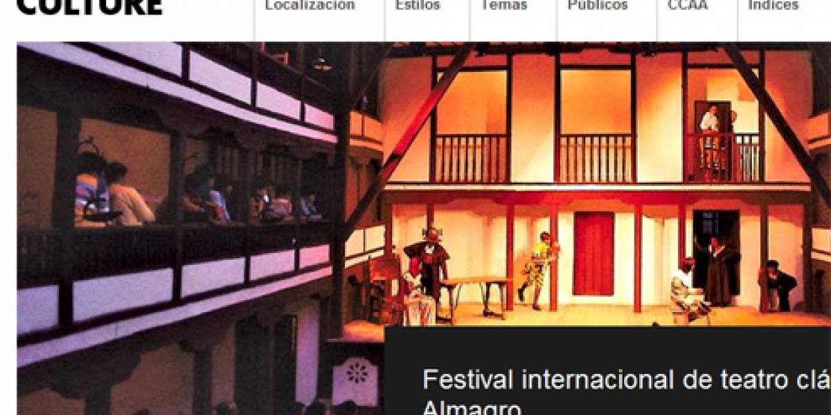 España muestra su cultura con un escaparate en la Web