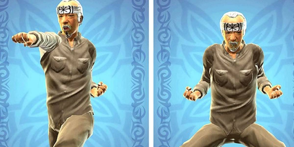 El Sr. Miyagi será tu sensei en Reality Fighters