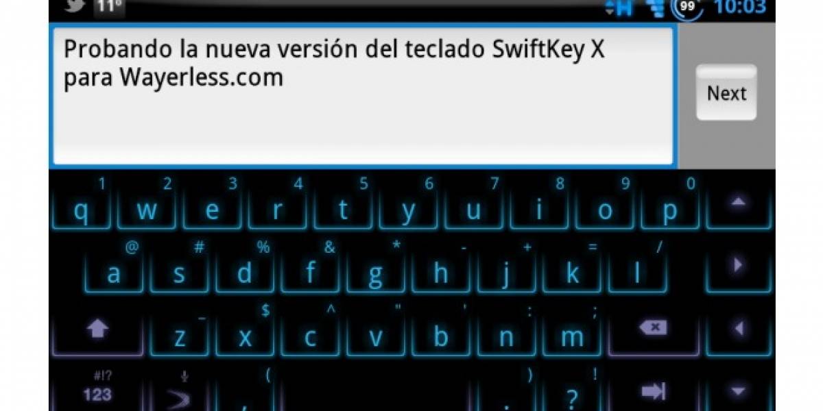 SwiftKey X el famoso teclado para Android llega a la versión 2.2
