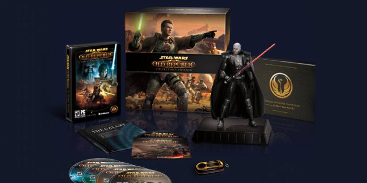 Se revelan las ediciones para coleccionistas de Star Wars: The Old Republic