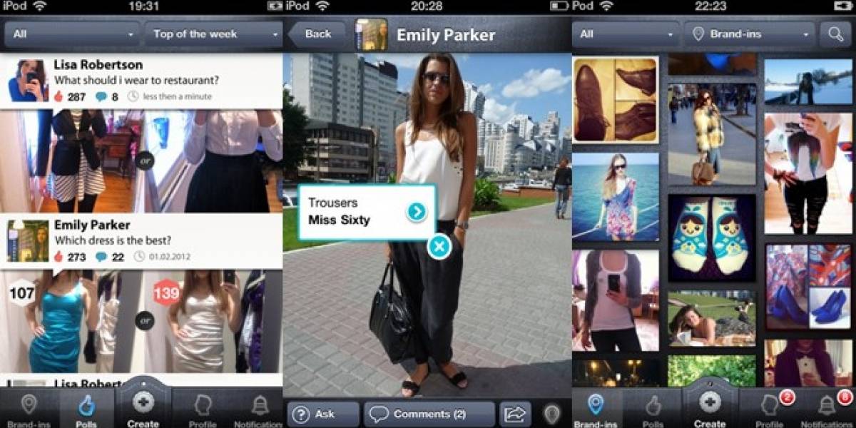 Presume la ropa que usas o deja que otros te presuman la suya con esta app de iPhone