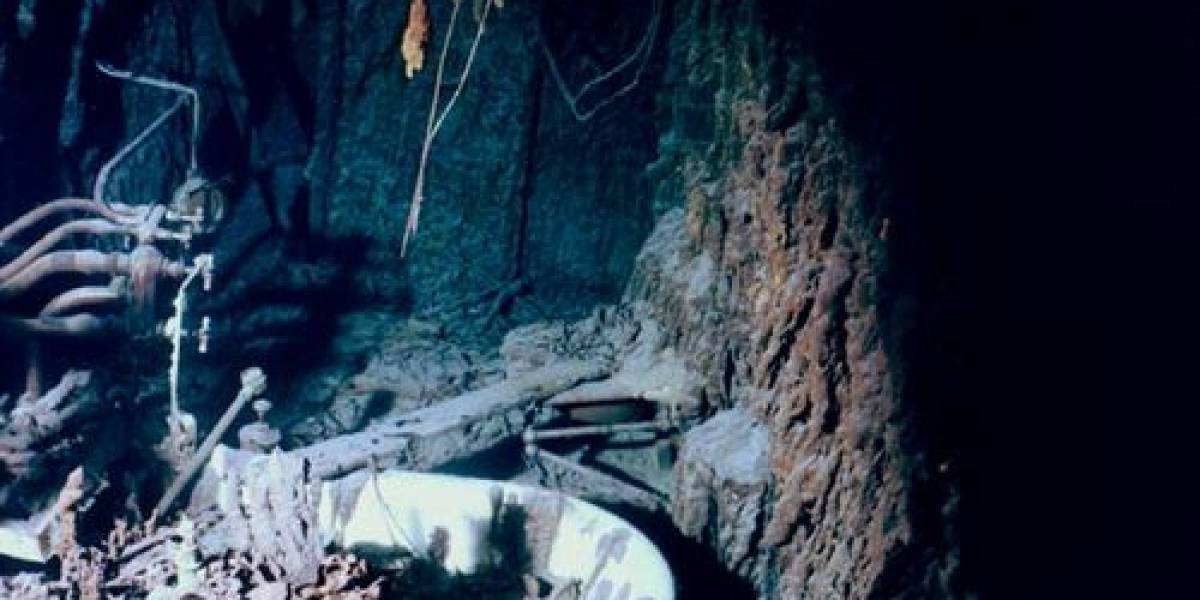 El Titanic está siendo devorado por un enorme súper organismo bacteriano