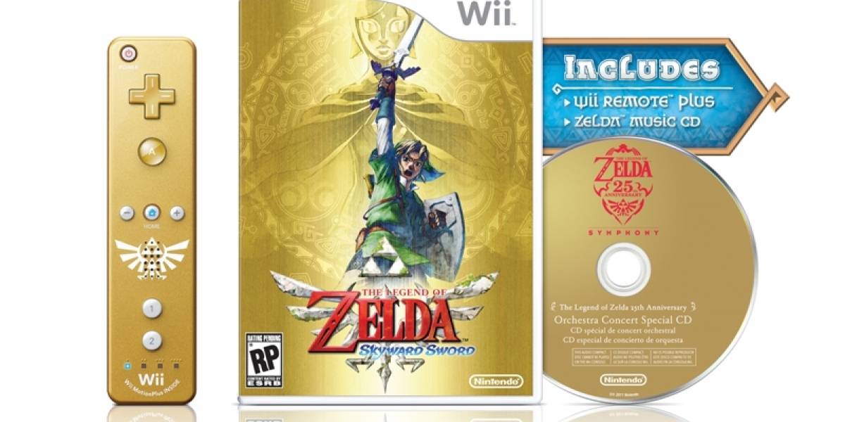 The Legend of Zelda: Skyward Sword tendrá edición limitada