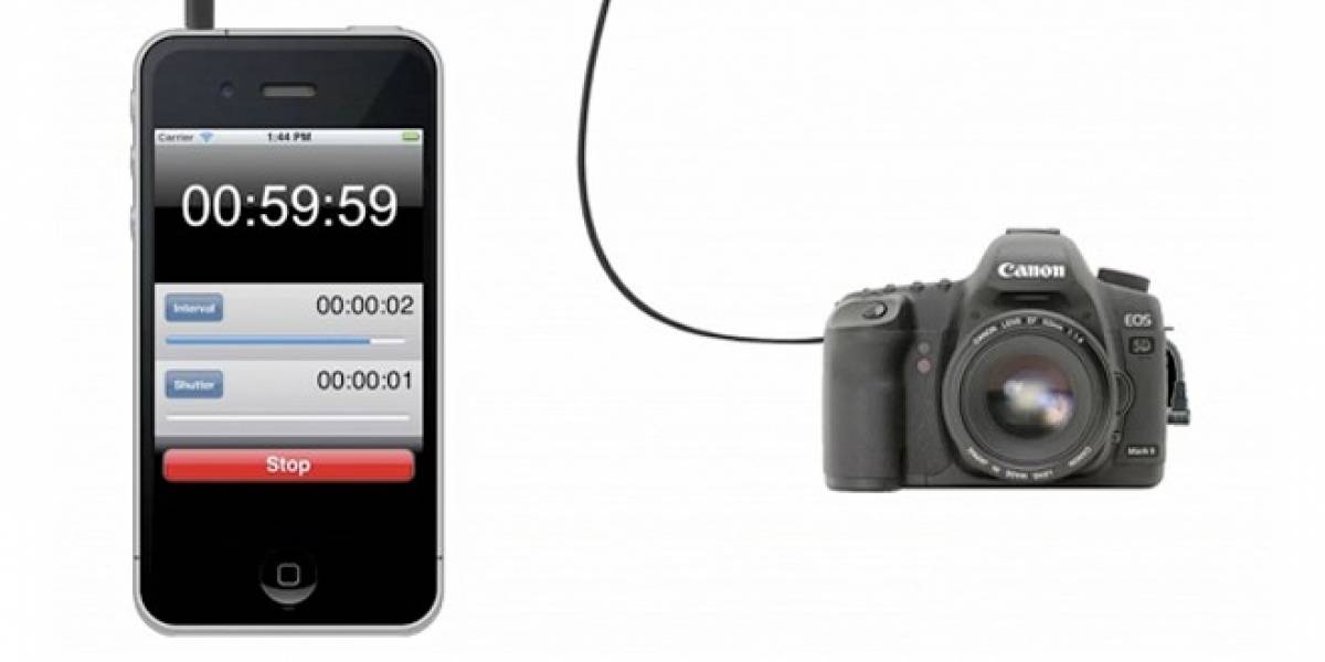Convierte tu smartphone en un disparador remoto de tu cámara DSLR