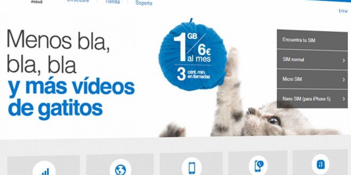 España: Tuenti Móvil estrena tienda online centrada en móviles inteligentes