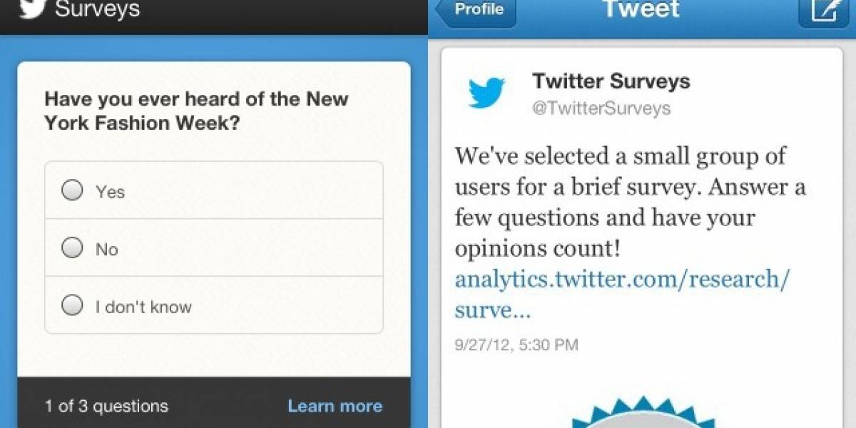 Twitter permitirá a avisadores realizar encuestas directamente en el timeline