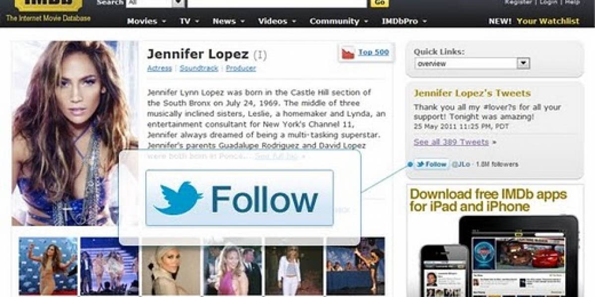 Twitter lanza botón para seguir personas y Google lanzará mañana el +1 para webs