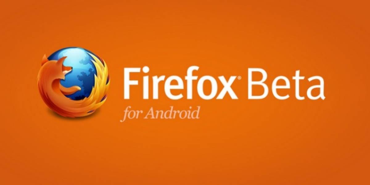 Firefox 17 Beta llega a Android