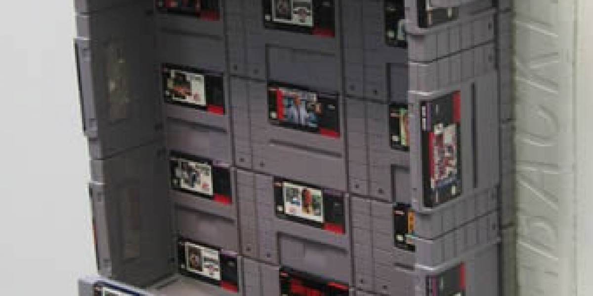 En honor a mi infancia, jamás utilizaría un urinario de cartridges de SNES