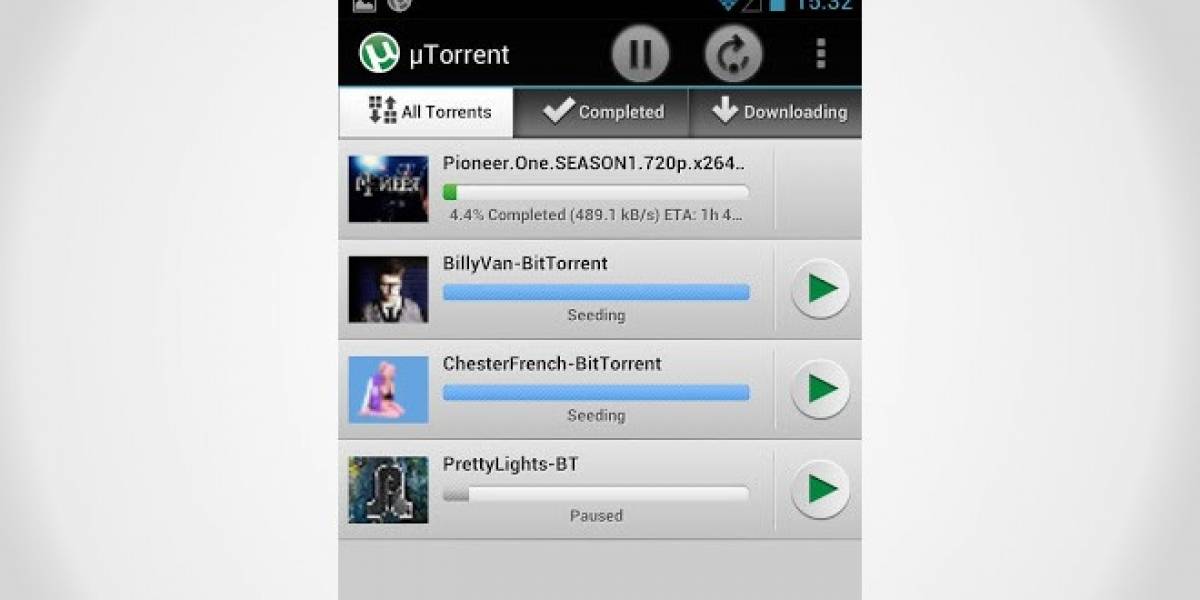 Las aplicaciones móviles de BitTorrent ya alcanzaron las 10 millones de descargas