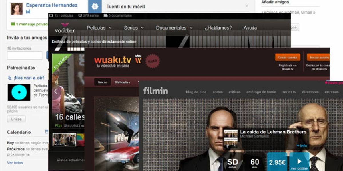 España: TuentiCine, el videoclub en línea de Tuenti, arranca pruebas hoy