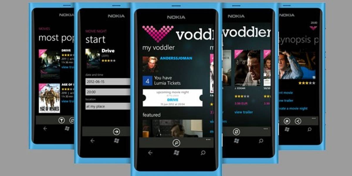 Voddler lanza aplicación de video para los Nokia Lumia en España