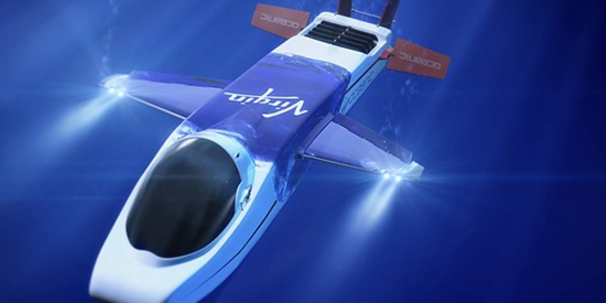 Richard Branson explorará las profundidades del océano con Virgin Oceanic