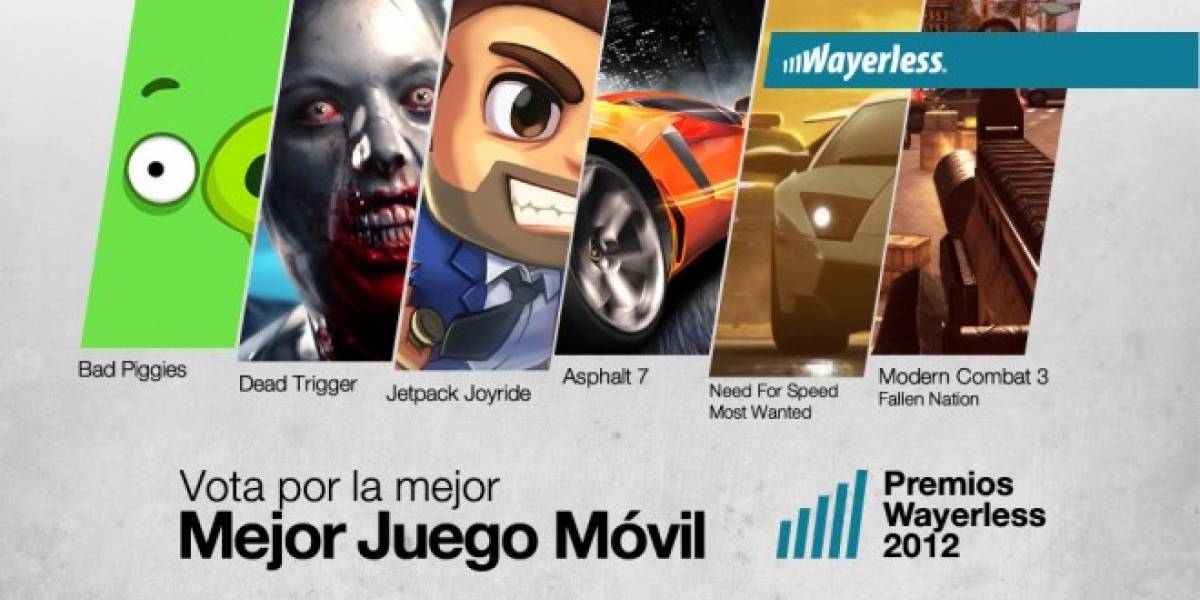 Vota por el Mejor Juego Móvil 2012