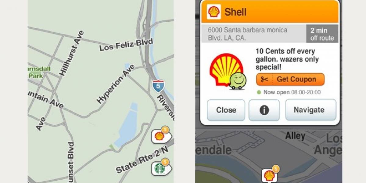 Waze venderá publicidad dentro de sus mapas