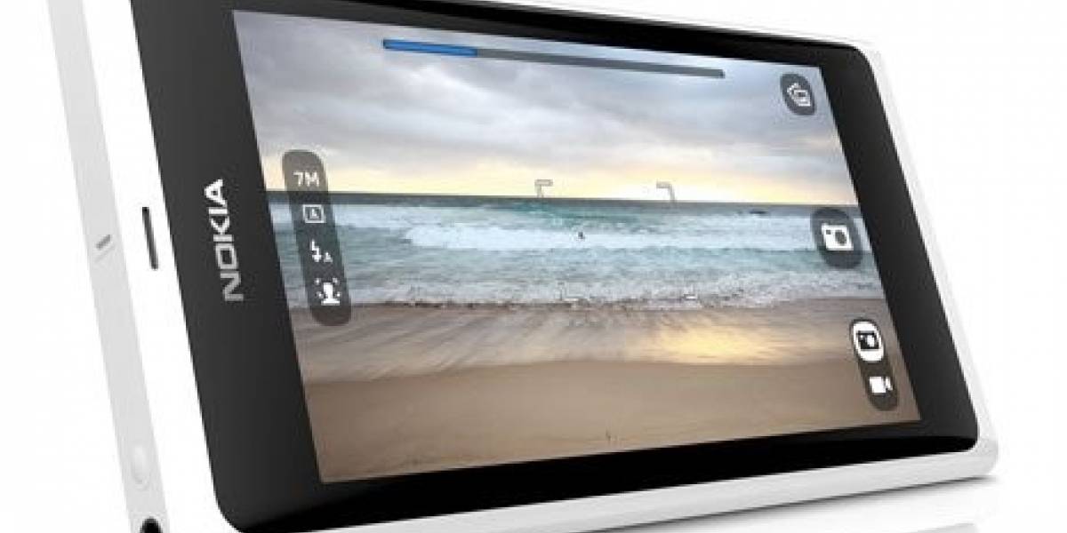 Nokia muestra un N9 blanco en el Nokia World