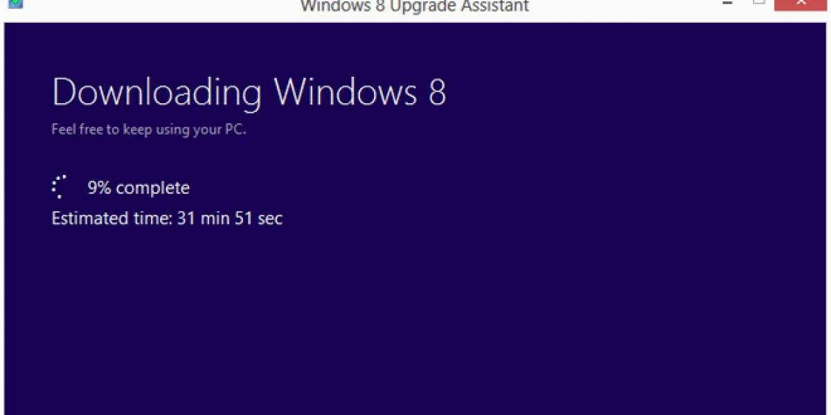 Actualización a Windows 8 Pro costará USD$40