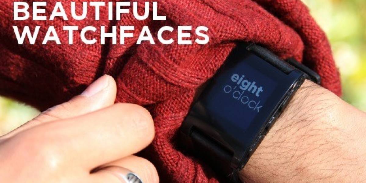 Pebble, el reloj para móviles que reunió un millón de dólares en Kickstarter