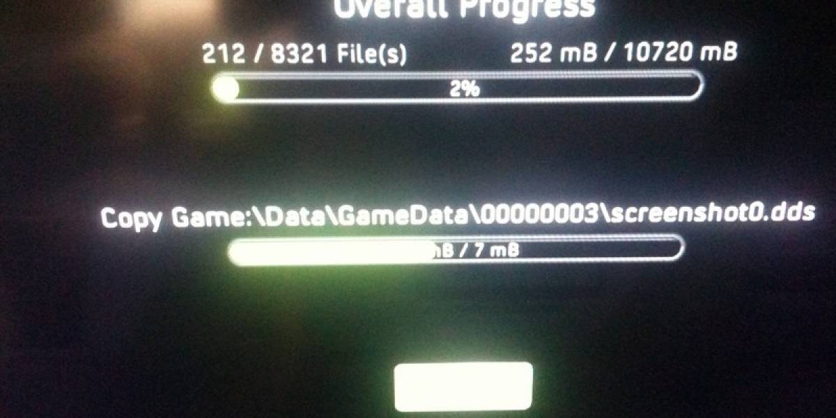 FALSO: El nuevo disco de XBOX 360 tiene para 10GB