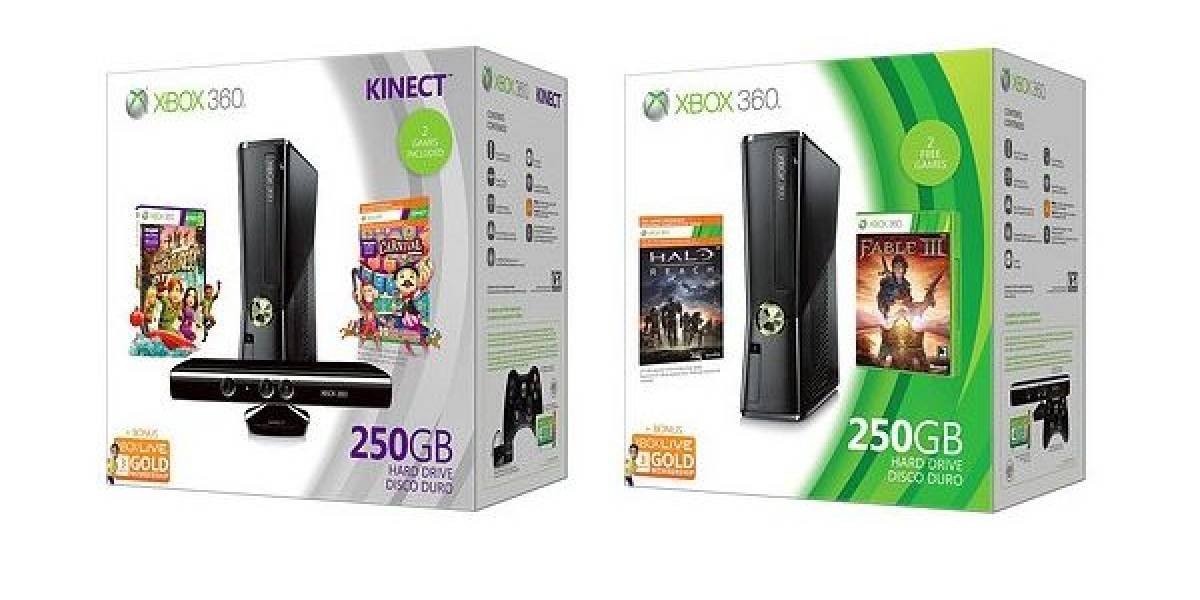 Xbox 360 recibe 2 nuevos bundles