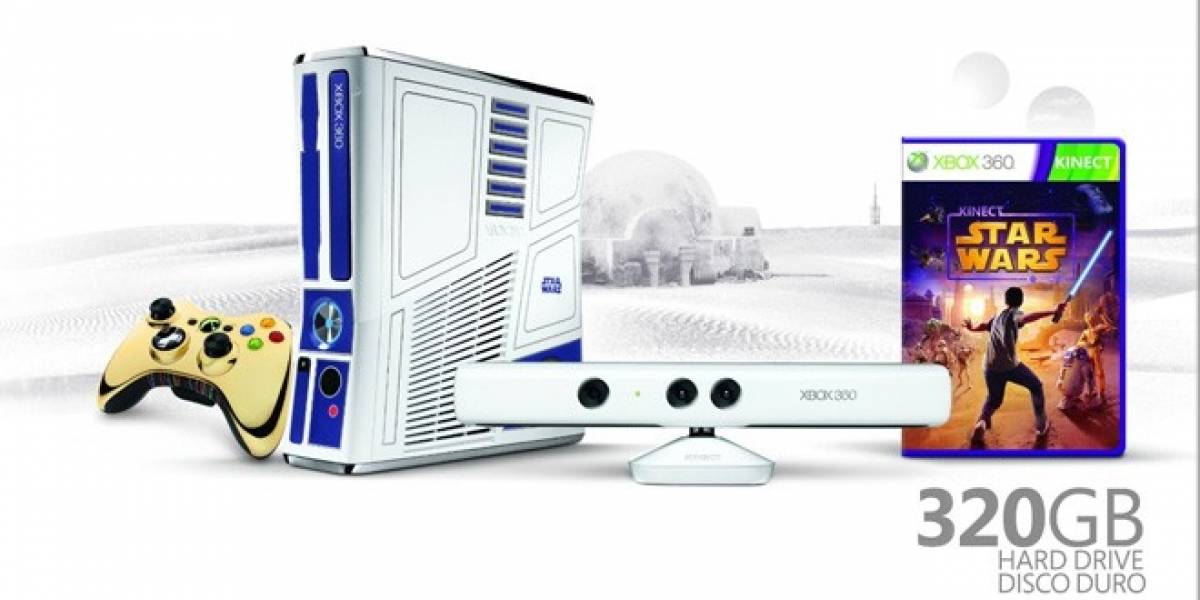 Kinect Star Wars y edición especial de la Xbox 360 aparecerán en abril