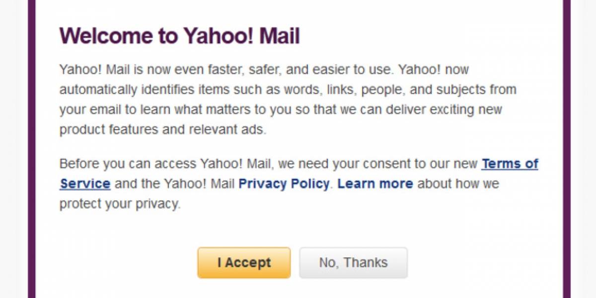 Yahoo Mail deja sin acceso a algunos usuarios