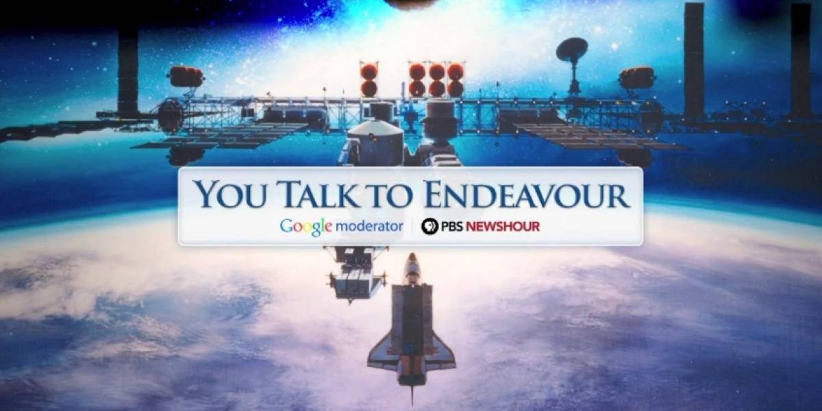 Tripulación del Endeavour responderá preguntas desde el espacio por YouTube