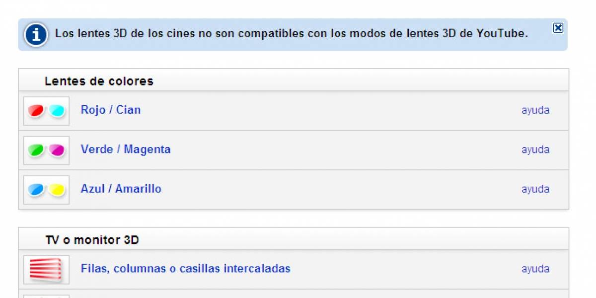 Nvidia, YouTube y Mozilla anuncian video 3D vía HTML5