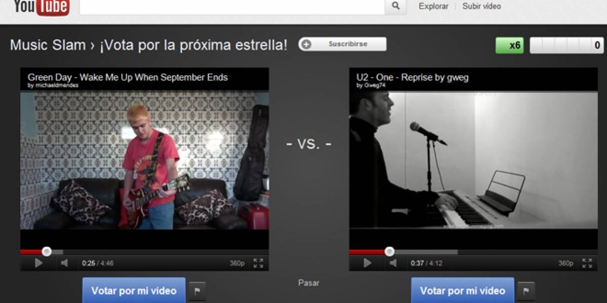 YouTube Slam, comienza la batalla de los videos