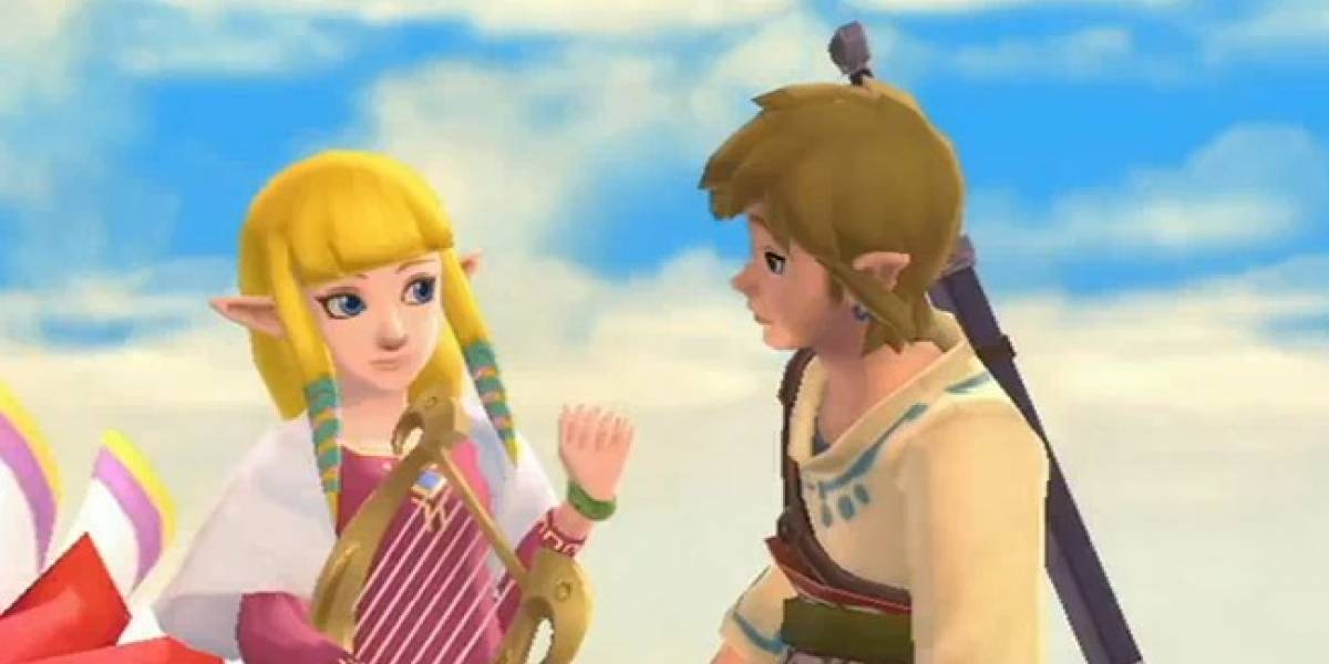 Zelda y Link se ligan inocentemente en el nuevo tráiler de Skyward Sword