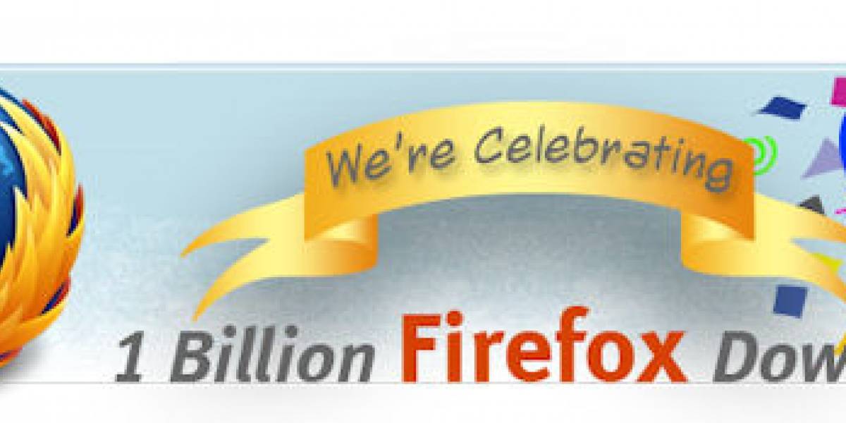 Firefox superó las 1.000 millones de descargas
