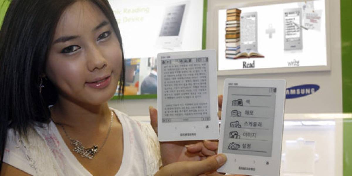 Samsung mostró su primer y pequeño lector de libros electrónicos